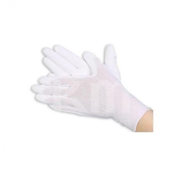 케이엠 장갑 속장갑 반코팅 작업장갑 흰장갑 1세트 목 장갑 용 반코팅 작업 도구 면 용품 안전 겨울용