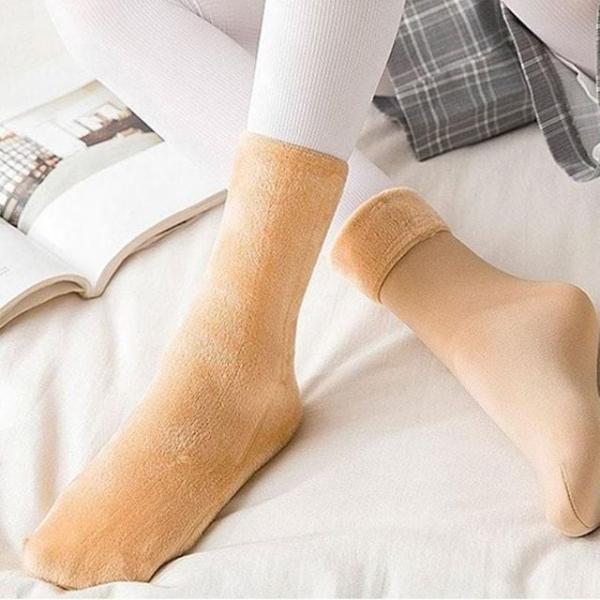 겨울양말 안감기모 따뜻한 방한양말 부들 스판양말 융털양말 여자 스타킹 방한양말 겨울양말 혹한기양말