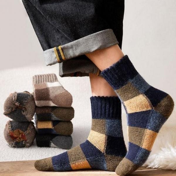 체크양말 왕발양말 두툼양말 패션양말 겨울양말 두꺼운양말 니삭스 남자양말 데일리양말 겨울양말 밴드양말