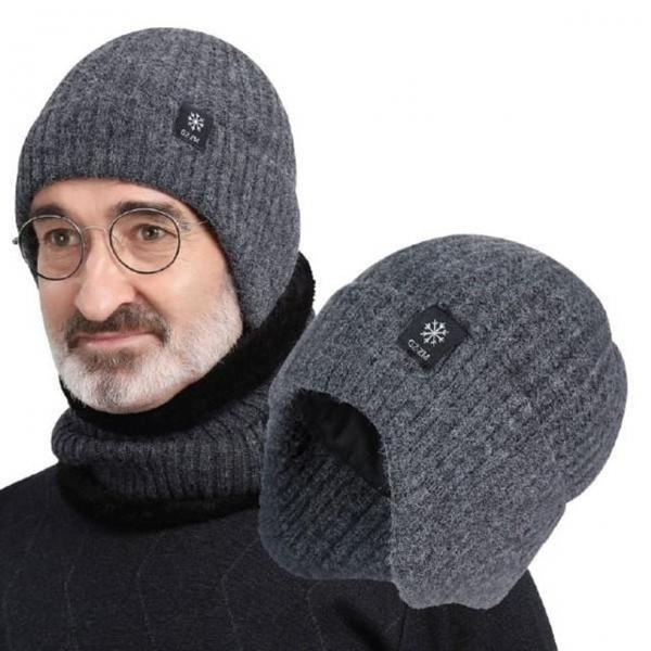 국내 니트비니 넥워머 세트 니트비니+넥워머 여성 남성 겨울모자 바라클라바 겨울비니모자 라이더모자