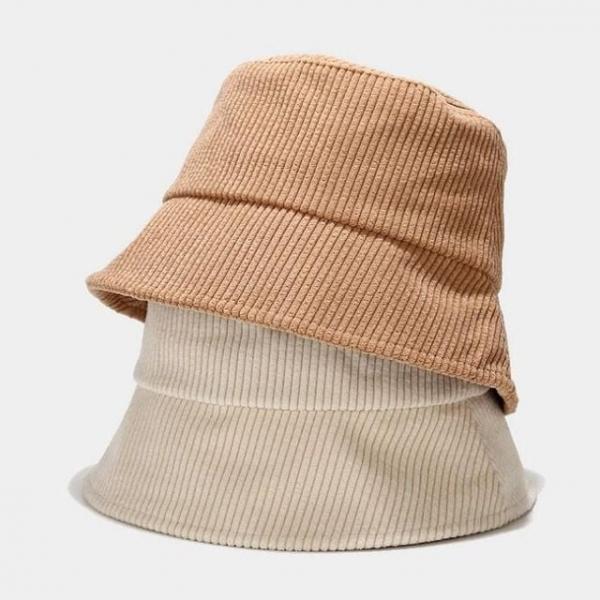 코듀로이 베이직 라인 벙거지 모자 털모자 보온 가을 겨울 겨울모자 여성 벙거지 모자 히트 선 여성 털