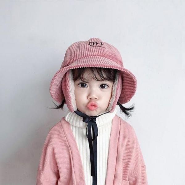 오프 귀달이 벙거지모자 귀달이모자 털모자 코듀로이모자 챙모자 겨울모자 가을모자 아동모자 어린이모자