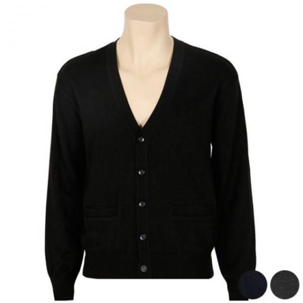 ATS-002 (겨울-골프웨어)베이직 무지 투포켓 울가디건