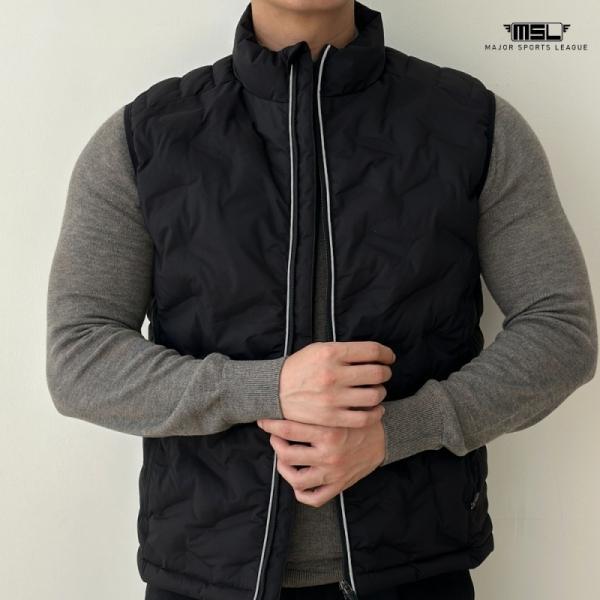 MSL 남성 경량 퀼팅 패딩조끼 95부터 110까지