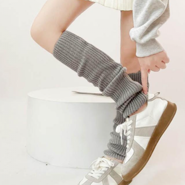 니트 레그토시 따뜻한 겨울 다리워머 고리형 디자인