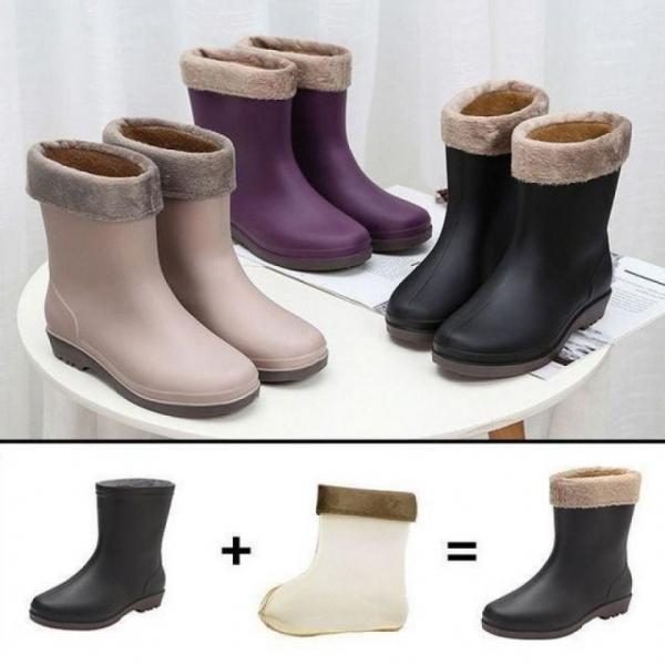 기모 7010 에호른 방한 장화 여성