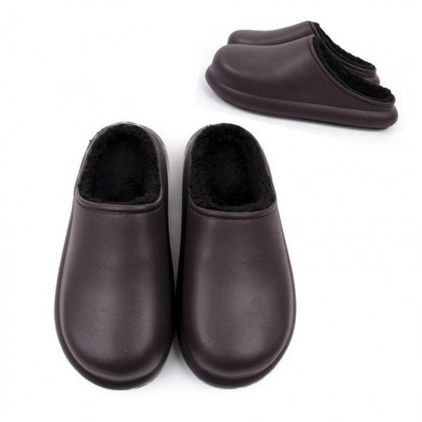 방한 슬리퍼 털실내화 겨울 7788 브라운 성인용