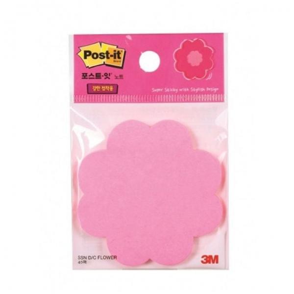모양점착 메모지 슈퍼스티키 다이컷 꽃_73x7M 45매입