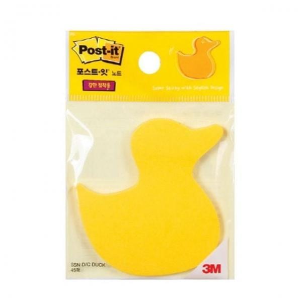 점착메모지 오리 슈퍼스티키 다이컷노트_80x84MM 45매