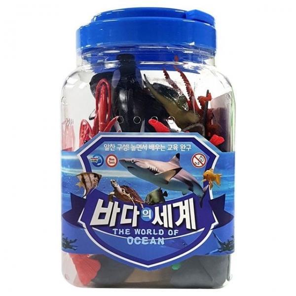 오피스용품 문구 교육용 동물 모형완구 바다의세계