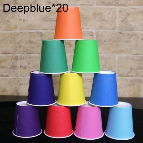 종이컵 군청색(진파랑) 6.5온스 50개입