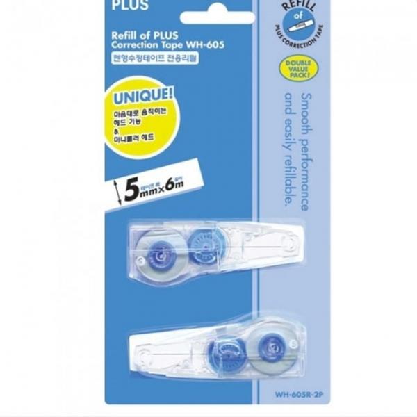 오피스용품 문구 수정테이프 리필 WH-605R 2개입