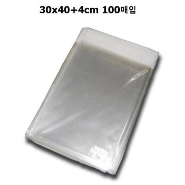 오피스용품 문구 OPP 접착봉투 30x40+4cm 100매입