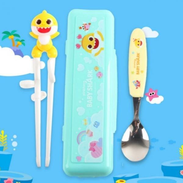 어린이 유아 귀여운 미니 입체 손가락 젓가락 세트