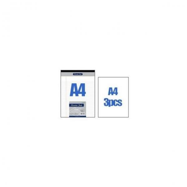 오피스용품 문구 패드 A4 NP-3232 흰색 3입 50매 1권