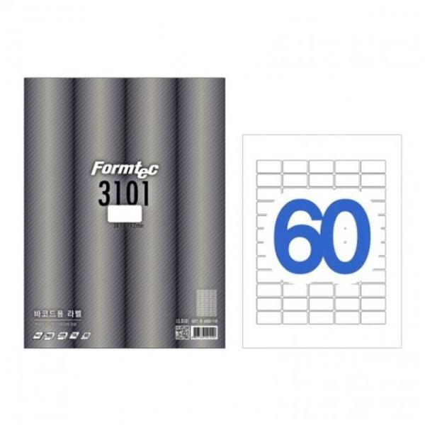 라벨지 LS-3101 60칸 바코드용 38.1x19.2_100매