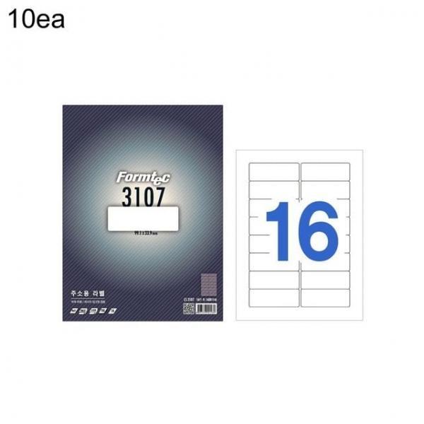 라벨지 LS-3107 16칸 주소용 99.1x33.9 100매 10권