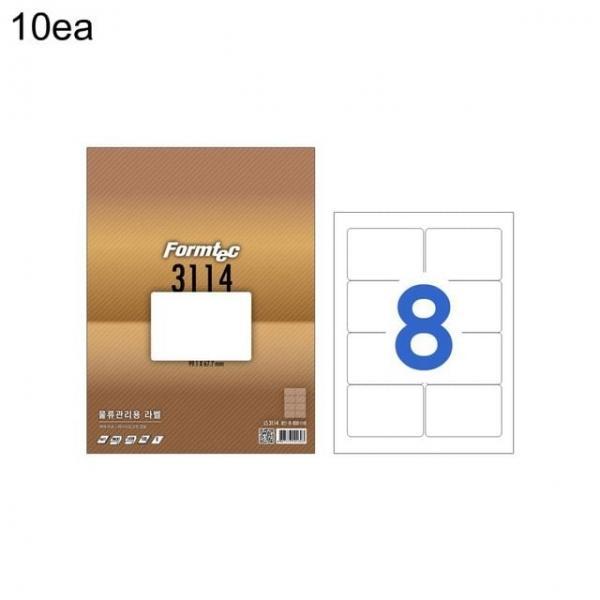 라벨지 LS-3114 8칸 물류용 99.1x67.7 100매 10입