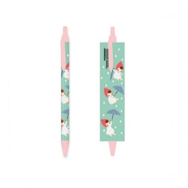 오피스용품 문구 틱톡펜 마리프 연핑크 0.38mm 1개