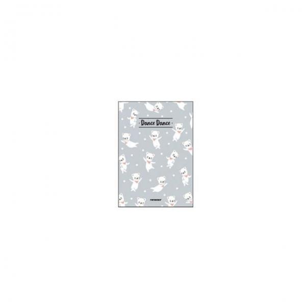 오피스용품 문구 양장노트 곰돌이 113x160mm 48매 1권