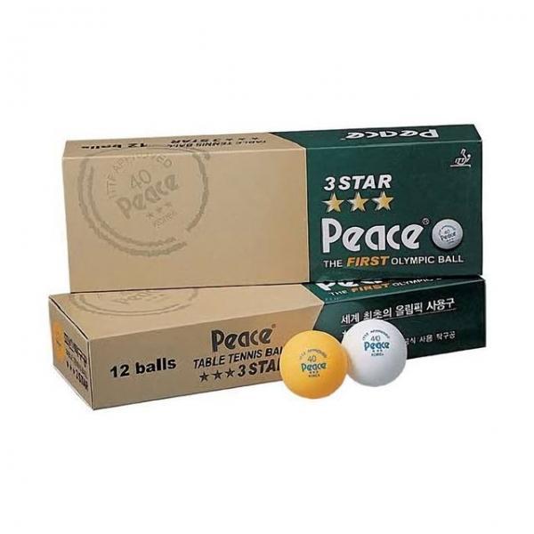 오피스용품 문구 탁구공 흰색 3성 12입