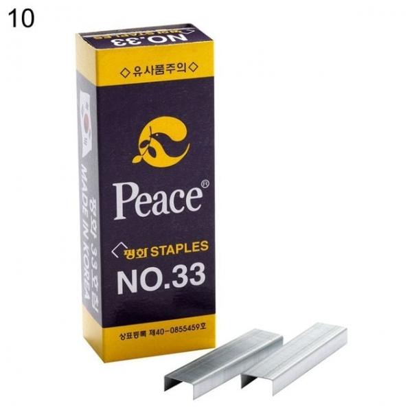 오피스용품 문구 스테플러침 NO.33호침 5000psc 10갑