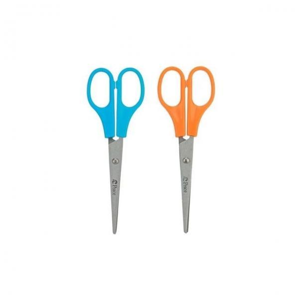 왼손가위(학생용) SM-771 55x160x8.m 색상랜덤