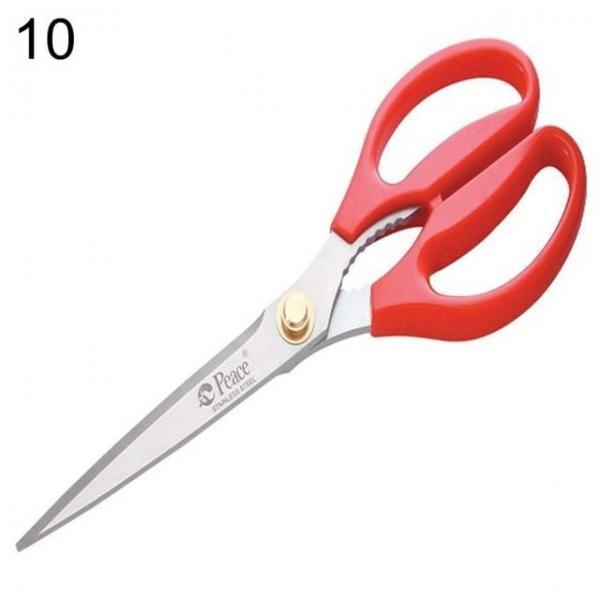 주방가위 137g 검정 빨강 색상랜덤 10개