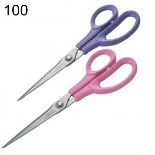 오피스용품 문구 가위 M-501 77mm 100개 색상랜덤