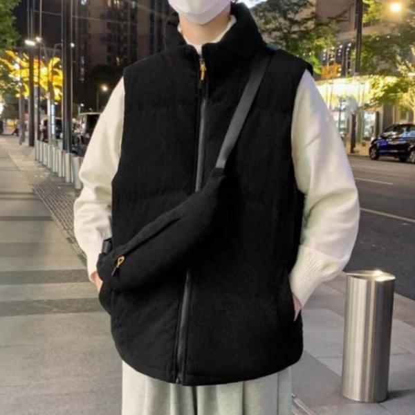 남성 빈티지 겨울 가을 토듀로이 골지 골덴 패딩 점퍼