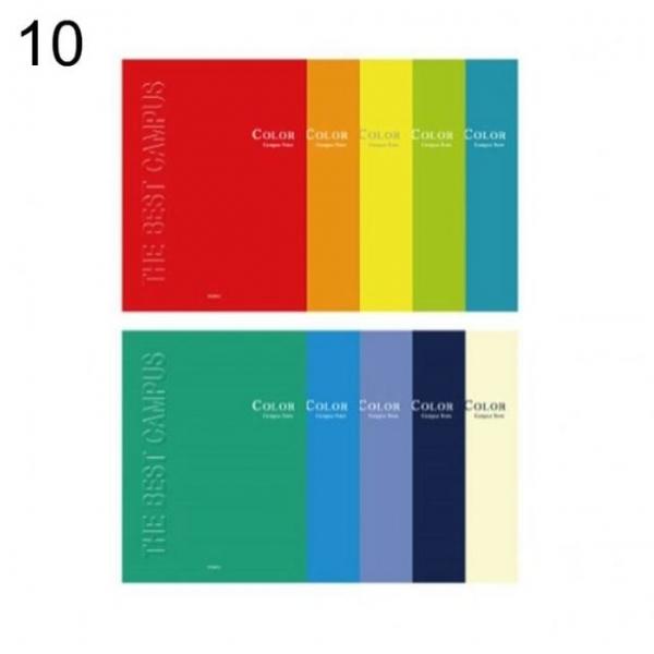 오피스용품 문구 1200 제본 칼라노트 10권 랜덤발송