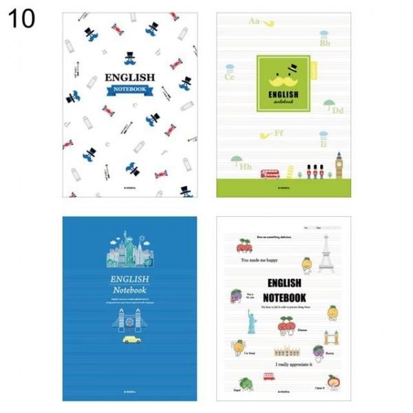 오피스용품 문구 제본 중고노트 영어 10권 랜덤발송