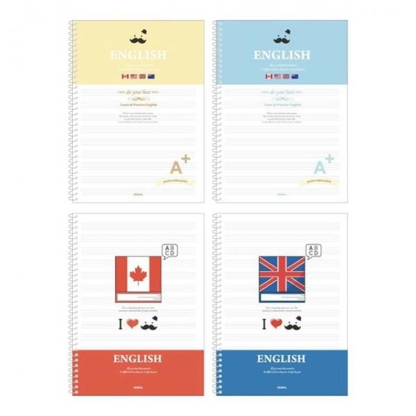 오피스용품 문구 2000 영어노트 10권 랜덤발송