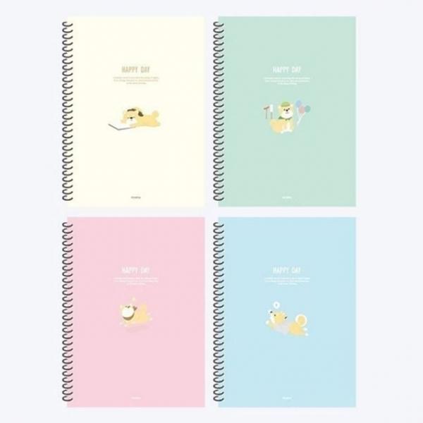 3000 스프링 연습장 50매 70권 색상랜덤