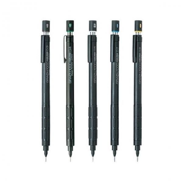 오피스용품 문구 그라프샤프 흑색 1개 0.4mm