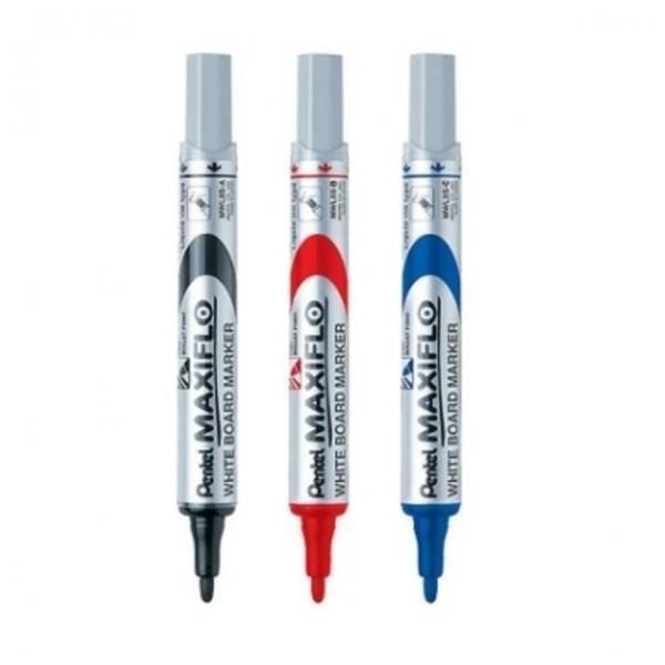 오피스용품 문구 펜텔 보드마카 적색 MWL5S 1개