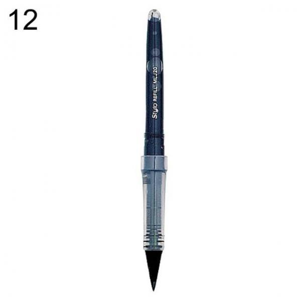 트라디오 수성펜심 MLJ20-A 흑색 12개