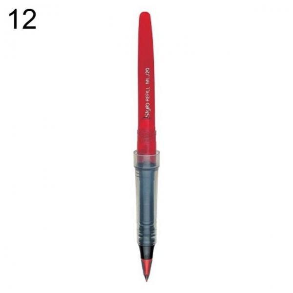 트라디오 수성펜심 MLJ20-B 적색 12개