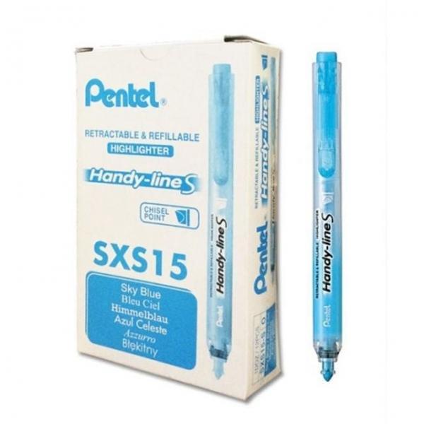 오피스용품 문구 S 형광펜 SXS15-S 하늘 12입