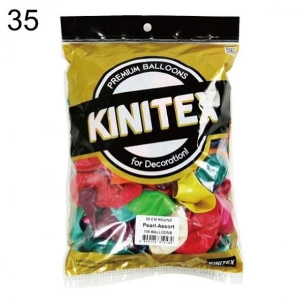오피스용품 문구 펄풍선 펄혼합 30cm 100개입 35봉