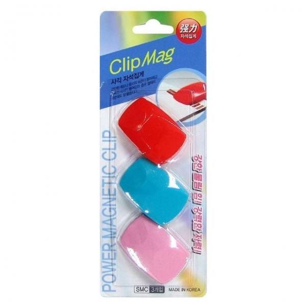 오피스용품 문구 파티션자석집게 PMC3 3개입 바이하츠