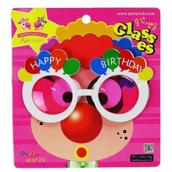 오피스용품 문구 풍선생일 안경 15.2x8.2cm