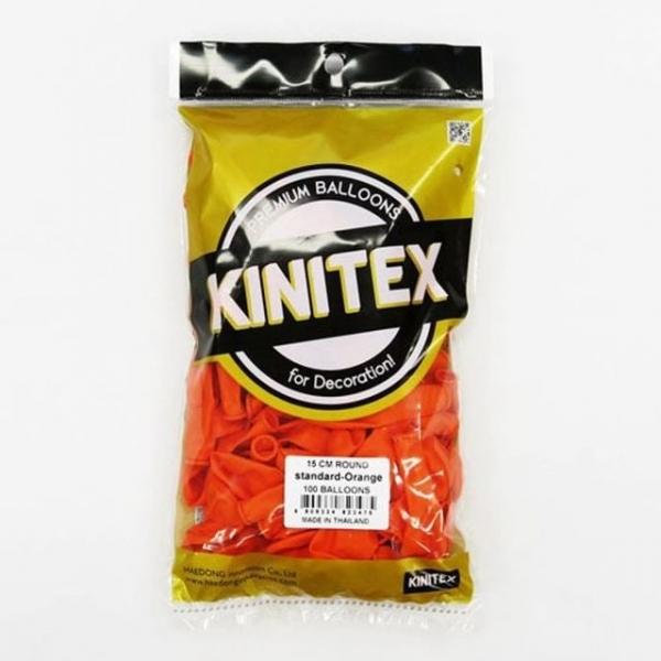 오피스용품 문구 일반풍선 주황 15cm 100개입