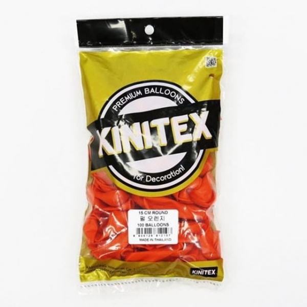 오피스용품 문구 펄풍선 펄오렌지 15cm 100개입