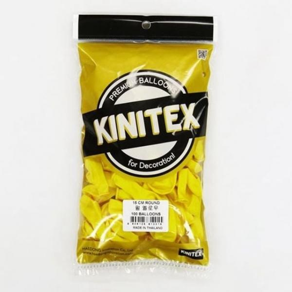 오피스용품 문구 펄풍선 펄노랑 15cm 100개입