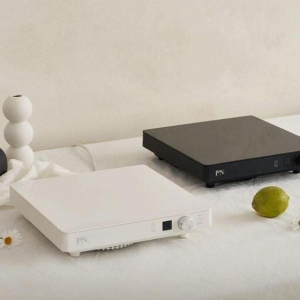 세라믹 인덕션 가정용 전기레인지 1구 소형 화이트 블랙