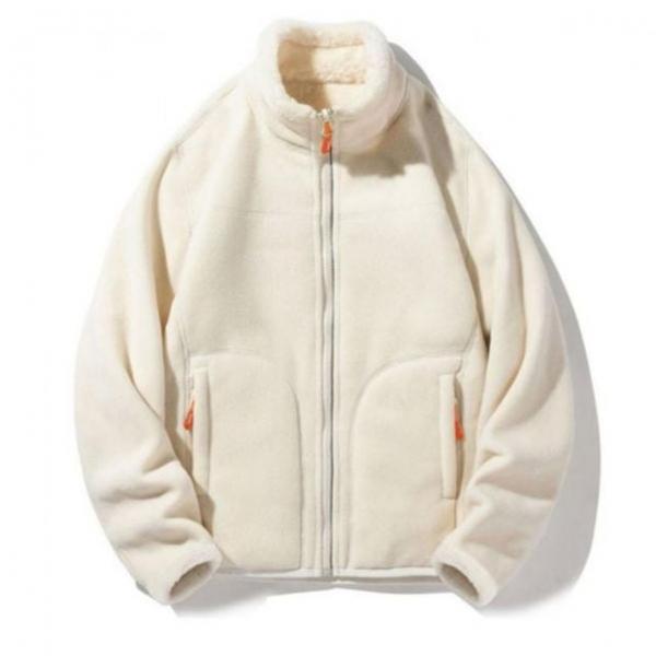 올인원 플리스 양면 점퍼 양털 방한 자켓 후리스 집업