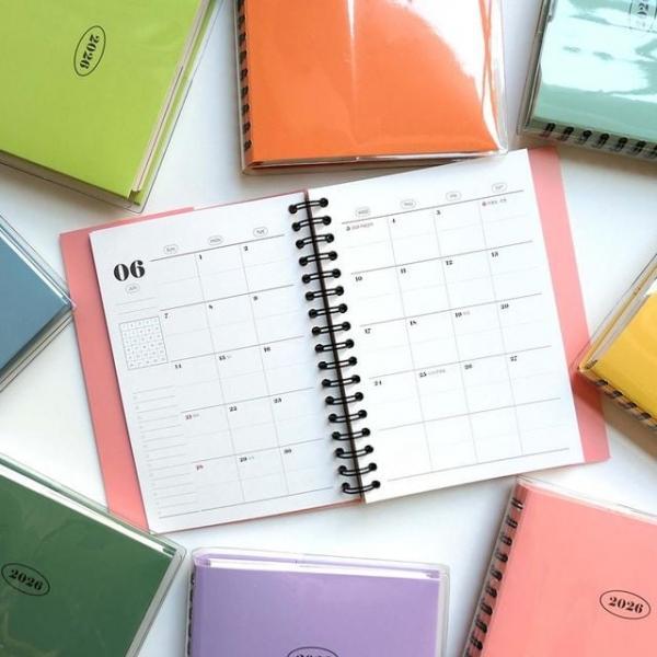 건망증 2026 GMZ 더메모 라이프 다이어리 콤펙트 PCV커버