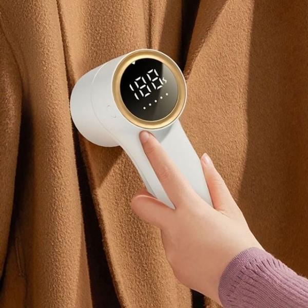 쿨샵 5단계 6중날 보풀제거기 C타입 충전식 무선 보풀제거기