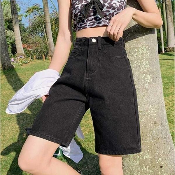 여름 휴가 룩 나들이 데님 반바지 버뮤다 팬츠 코디